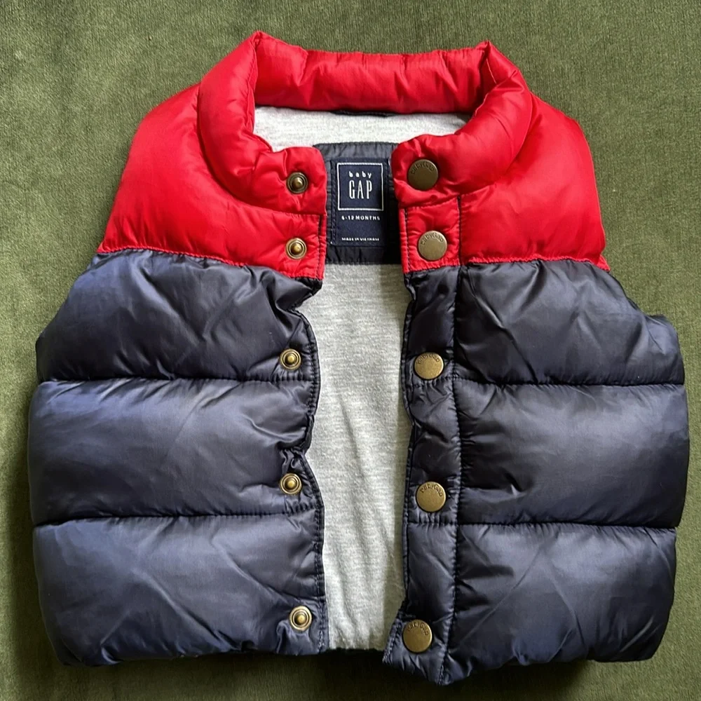 baby GAP puffer vest